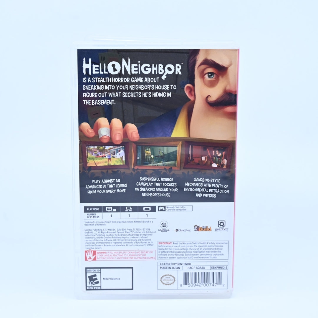 Hello Neighbor - Nintendo Switch Game - FREE POST!