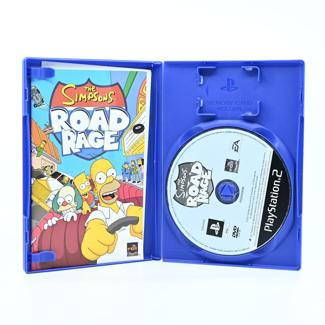The Simpsons: Road Rage - Sony Playstation 2 / PS2 Game - PAL - FREE POST!