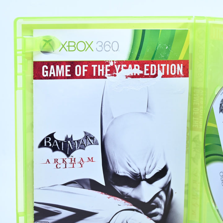 Batman Arkham City GOTY Edition - Xbox 360 Game + Manual - PAL - MINT DISC!