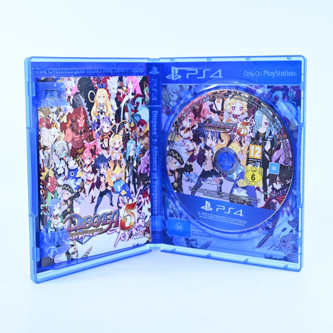 Disgaea 5: Alliance of Vengeance Limited Edition - Sony Playstation 4 / PS4 Game