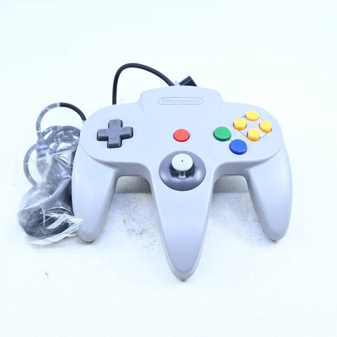 N64 Grey Boxed Controller Japanese - N64 / Nintendo 64 Accessory