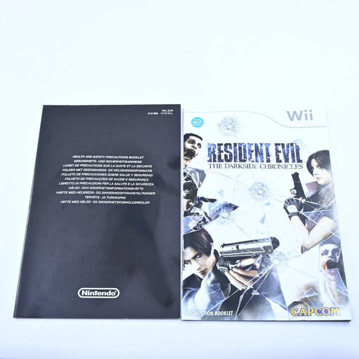 LIKE NEW! Resident Evil: The Darkside Chronicles - Nintendo Wii Game + Manual
