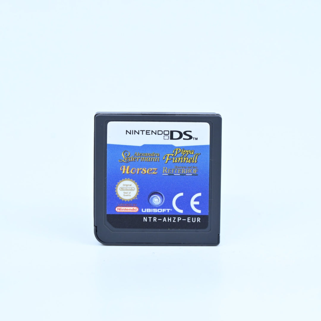 4 In 1 - Horsez, Alexandra Ledermann, Pippa Funnell, Reiterhof Nintendo DS Game