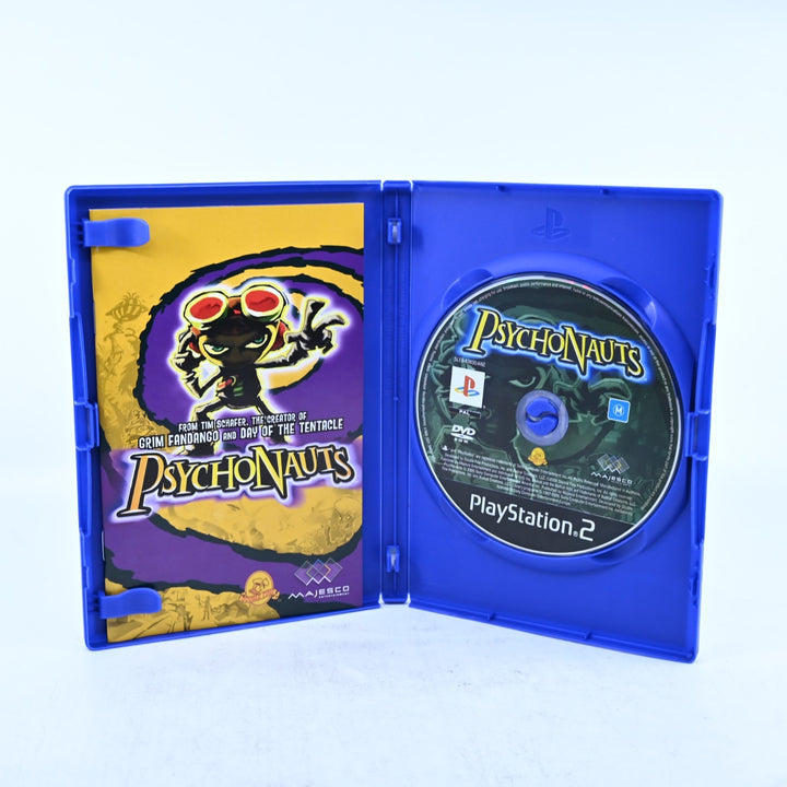 Psychonauts - Sony Playstation 2 / PS2 Game + Manual - PAL - MINT DISC!