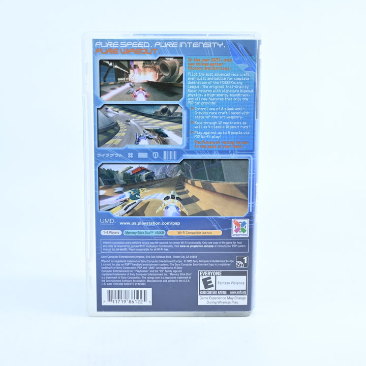 Wipeout Pure - Sony PSP Game + Manual - Region Free - FREE POST!
