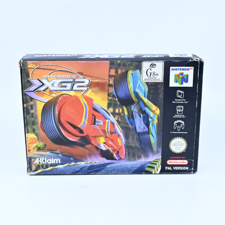 Extreme-G 2 - XG2 - N64 / Nintendo 64 Boxed Game - Ex-Rental - PAL - FREE POST!