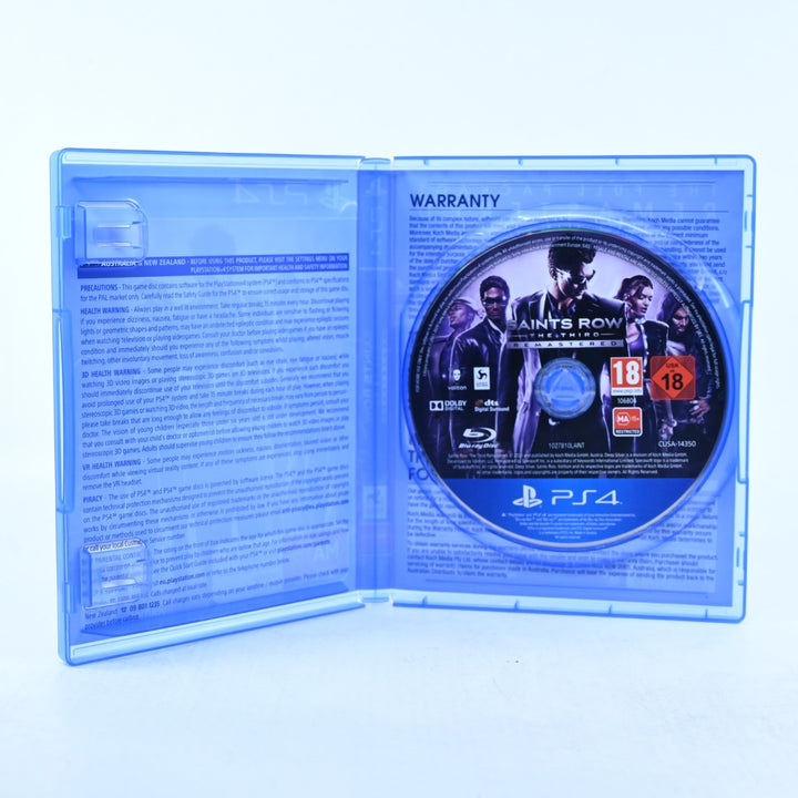 Saints Row The Third Remastered - Sony Playstation 4 / PS4 Game - MINT DISC!