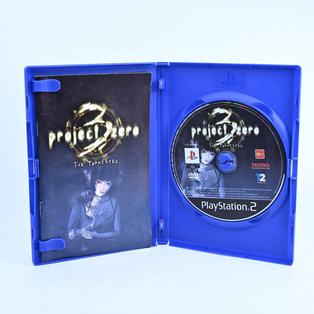 Project Zero 3: The Tormented - Sony Playstation 2 / PS2 Game + Manual - PAL