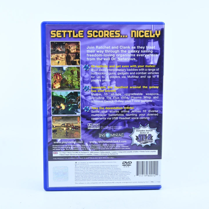 Ratchet &amp; Clank 3: Up Your Arsenal - Sony Playstation 2 / PS2 Game + Manual