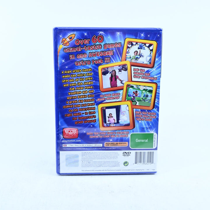 SEALED! EyeToy: Play Astro Zoo - Sony Playstation 2 / PS2 Game + Manual - PAL