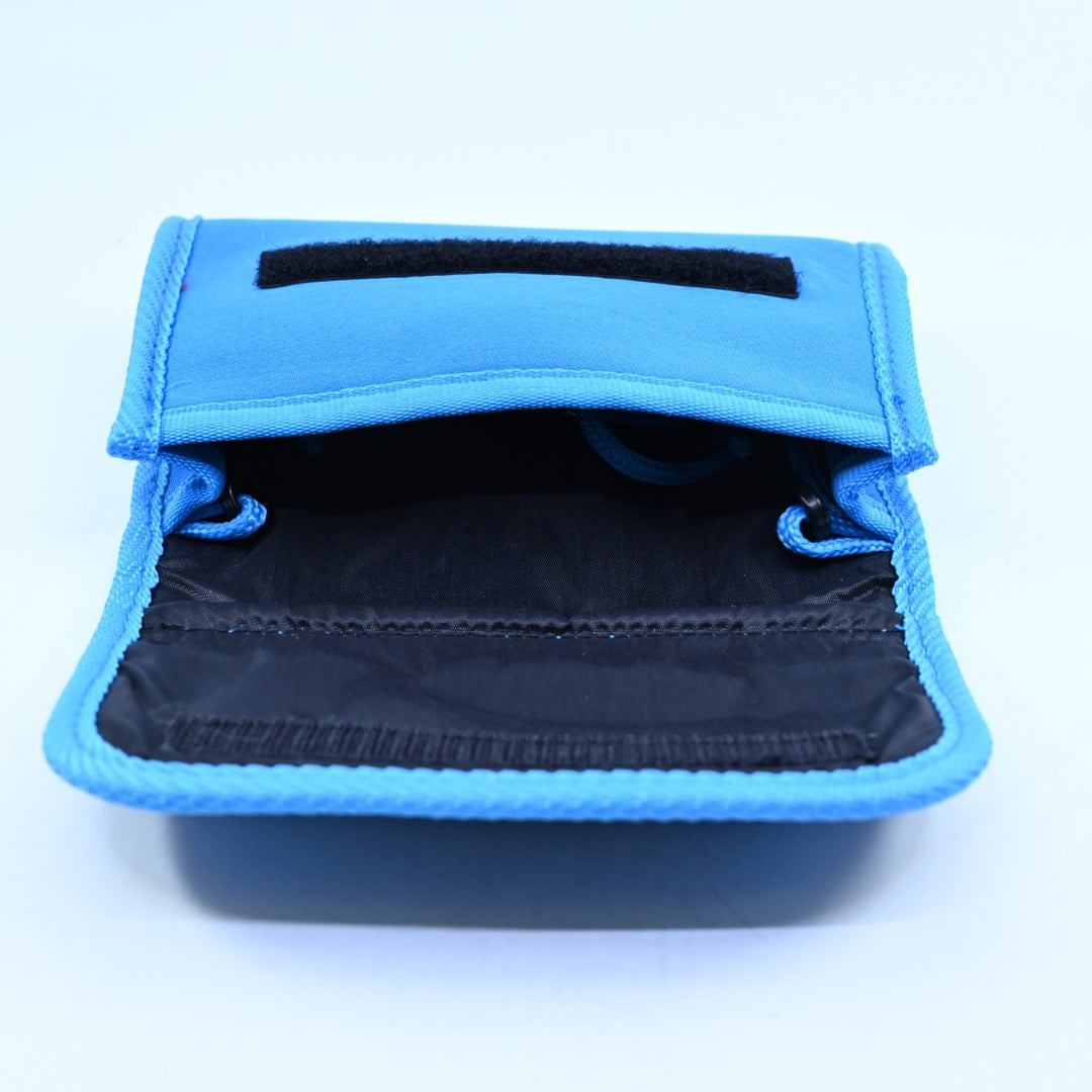 Blue / Red GameBoy Advance Carry Bag / Pouch With Carry Strap - GBA Accessory