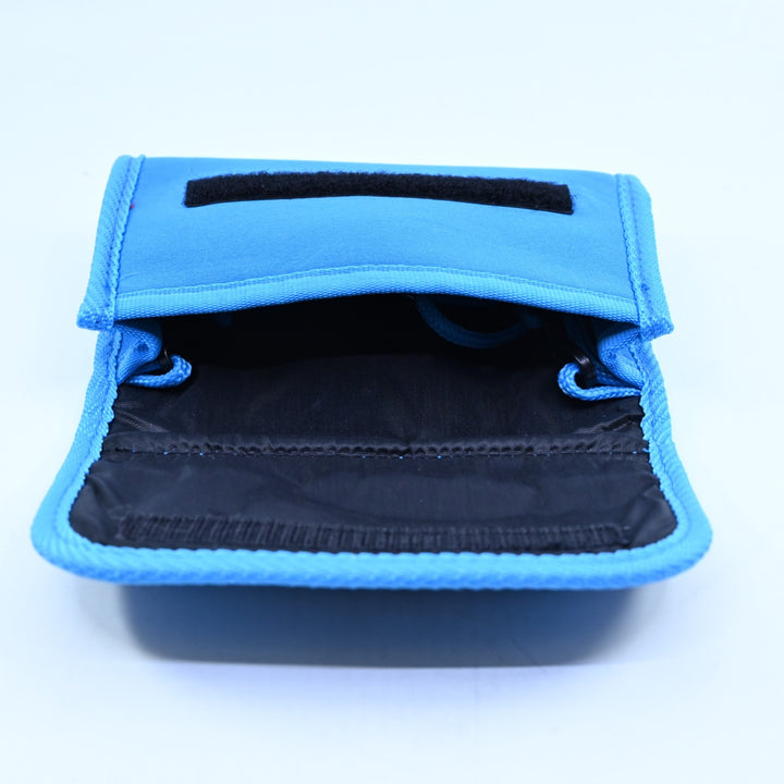 Blue / Red GameBoy Advance Carry Bag / Pouch With Carry Strap - GBA Accessory