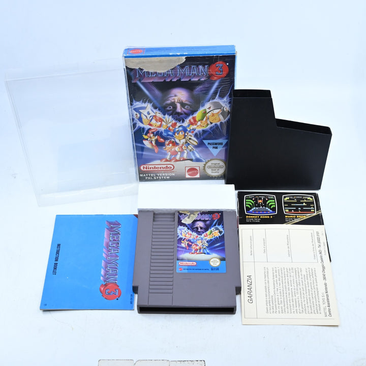 Mega Man 3 - Nintendo Entertainment System / NES Boxed Game - PAL - FREE POST!
