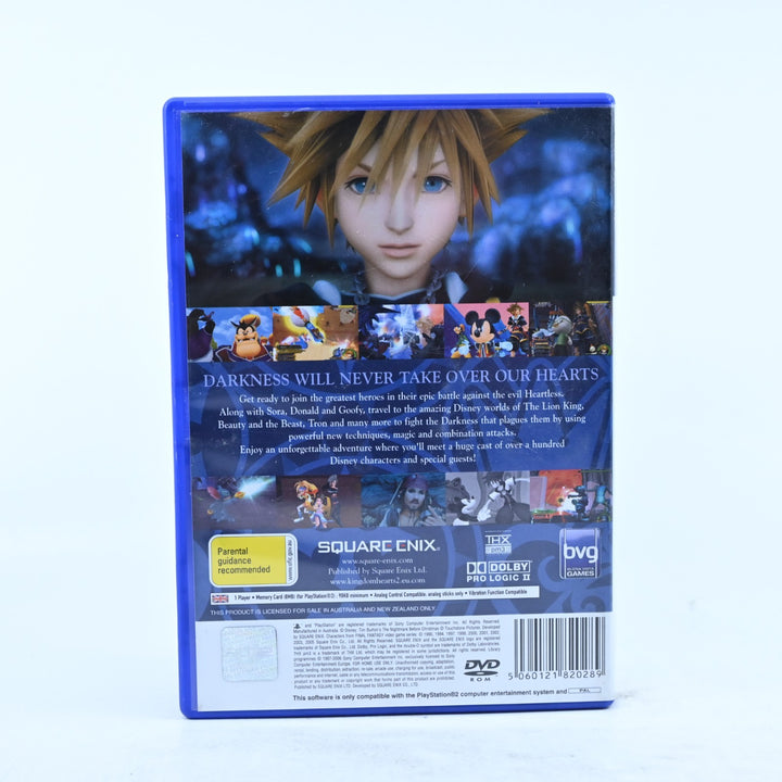 Kingdom Hearts II - Sony Playstation 2 / PS2 Game + Manual - PAL - MINT DISC!