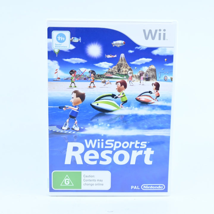 Wii Sports Resort - Nintendo Wii Game + Manual - PAL - MINT DISC!