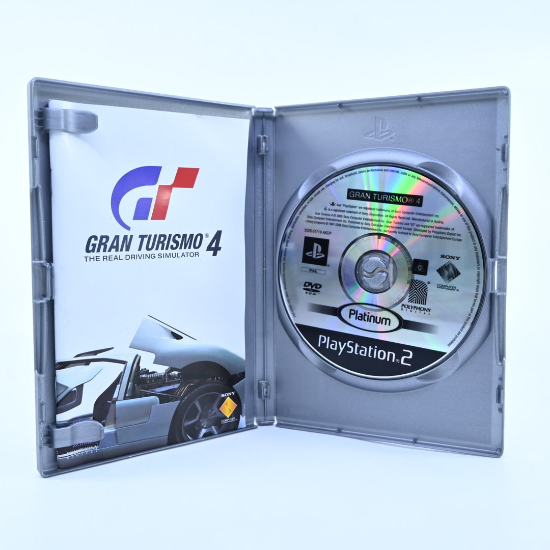 Gran Turismo 4 - Sony Playstation 2 / PS2 Game + Manual - PAL