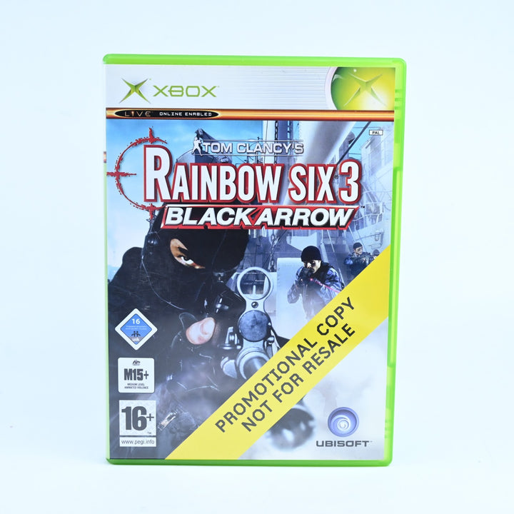 Tom Clancy's Rainbow Six 3: Black Arrow - Promotional Copy - Original Xbox Game