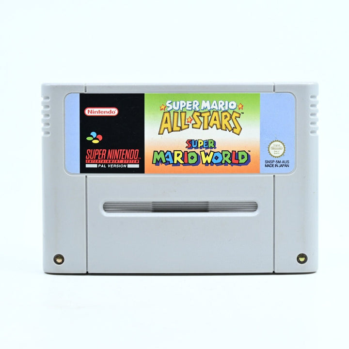 Super Mario All Stars + Super Mario World - Super Nintendo / SNES Game - PAL