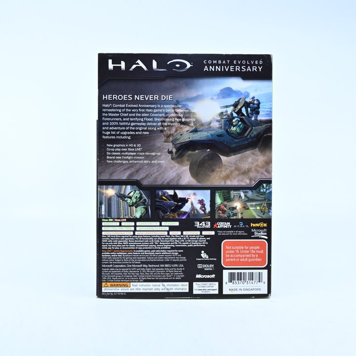 Halo: Combat Evolved Anniversary - Xbox 360 Game + Manual - PAL - MINT DISC!