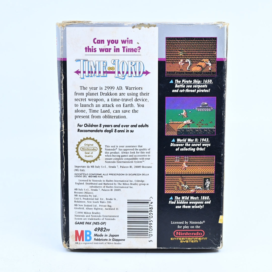 Time Lord - Nintendo Entertainment System / NES Boxed Game - PAL - No Manual