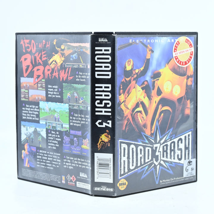 Road Rash 3 - Sega Genesis / Mega Drive Game - PAL - FREE POST!