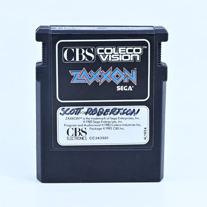 Zaxxon - ColecoVision Game + Manual - Region Free - FREE POST!