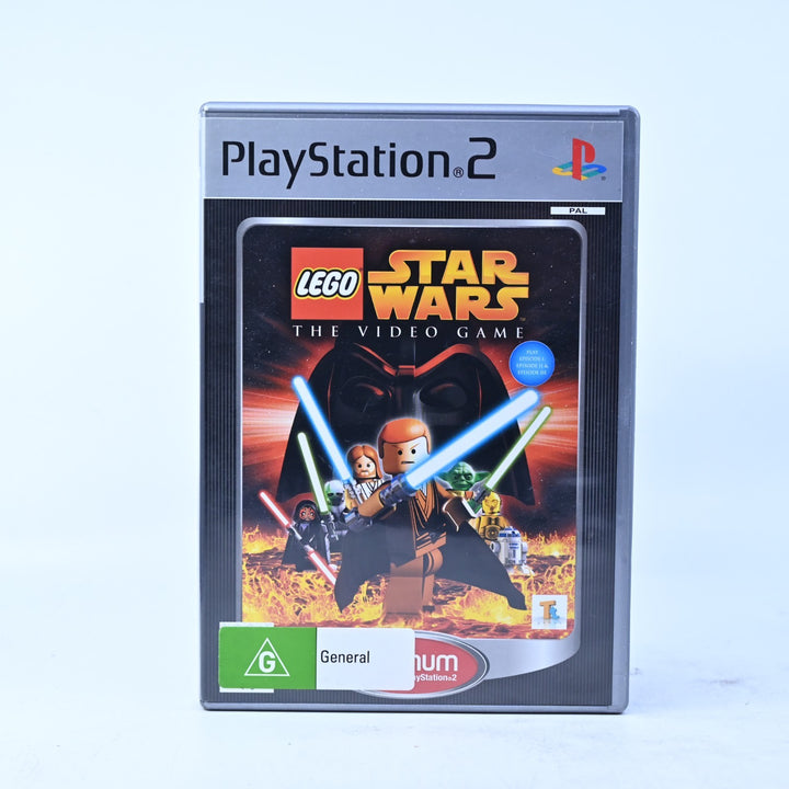 LEGO Star Wars: The Video Game - Sony Playstation 2 / PS2 Game + Manual - PAL