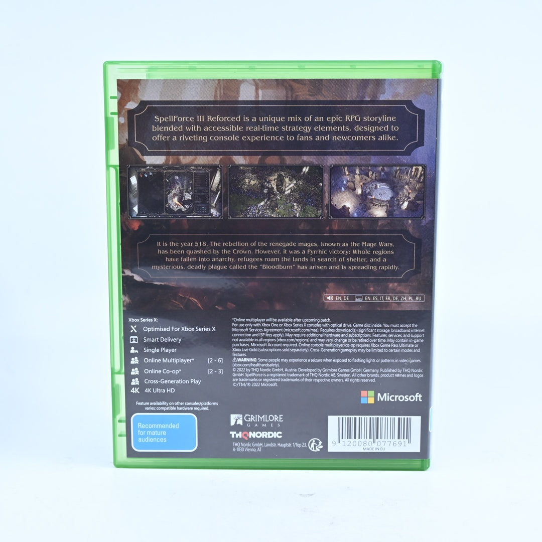 Spellforce III 3 Reforced - Xbox One / Xbox series X Game - PAL - FREE POST!
