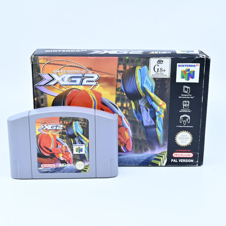 Extreme-G 2 - XG2 - N64 / Nintendo 64 Boxed Game - Ex-Rental - PAL - FREE POST!