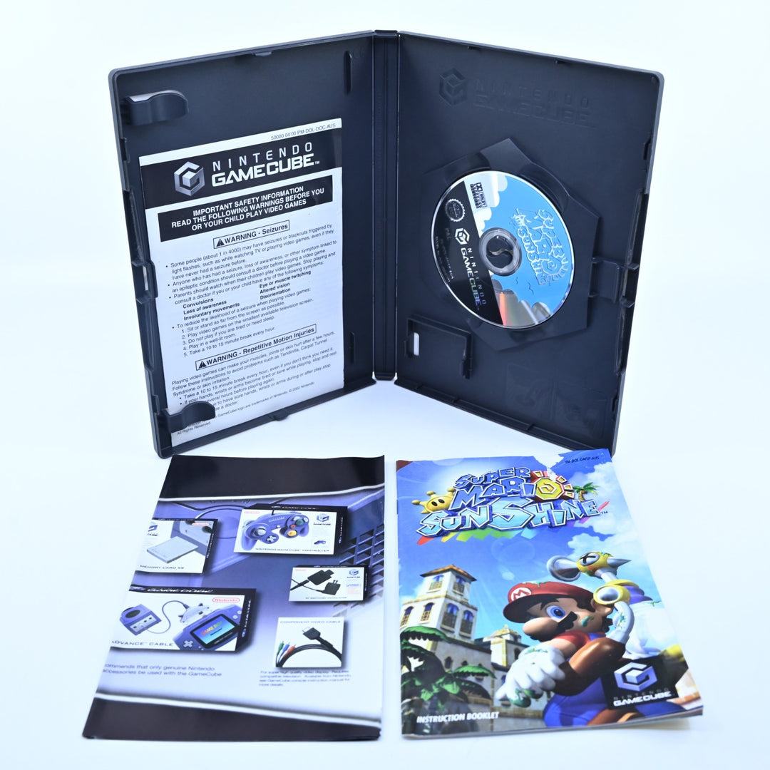 Super Mario Sunshine - Nintendo Gamecube Game + Manual - PAL - FREE POST!