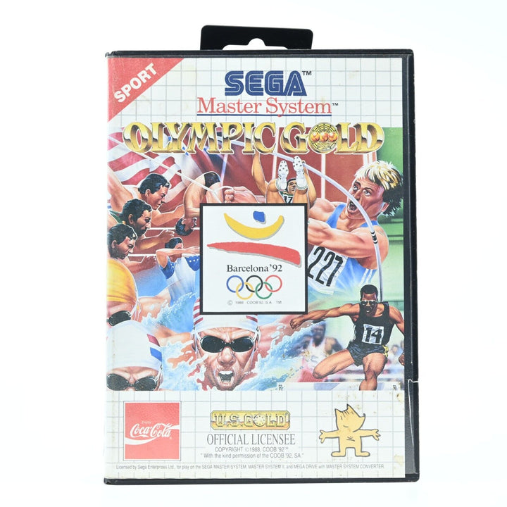 Olympic Gold - Sega Master System Game - PAL - FREE POST!