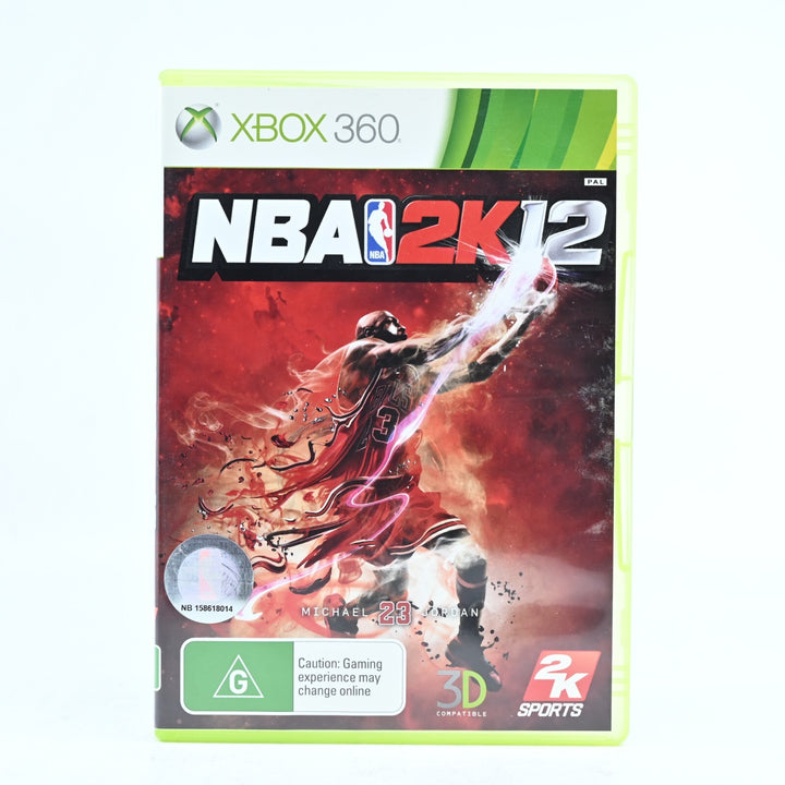 NBA 2K12 - Xbox 360 Game + Manual - PAL