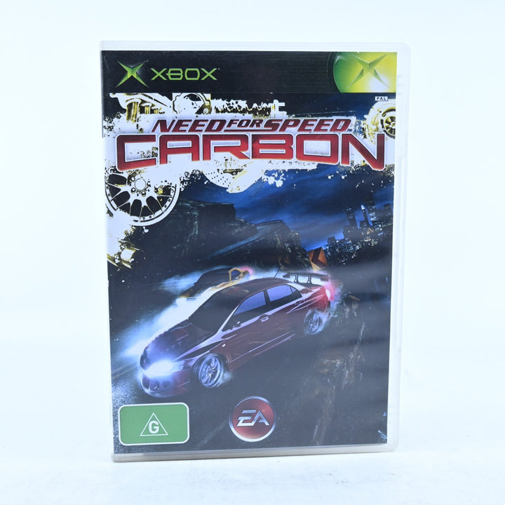 Need for Speed Carbon - Original Xbox Game + Manual - PAL - Ex-Rental