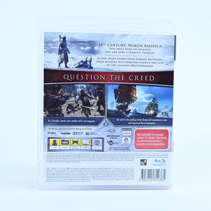 Assassin's Creed Rogue - Collector's Edition - Playstation 3 / PS3 Game + Manual