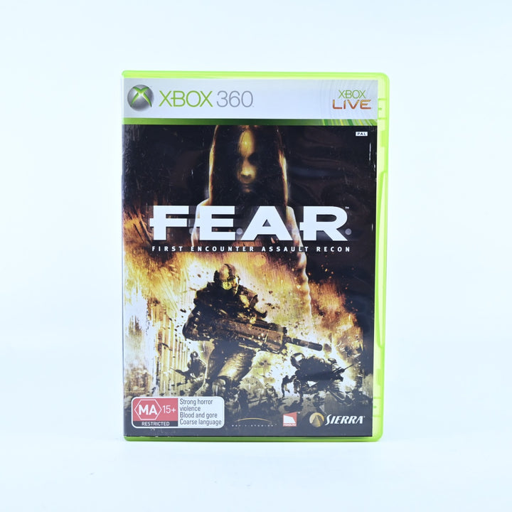 F.E.A.R. - Xbox 360 Game + Manual - PAL - MINT DISC! FEAR