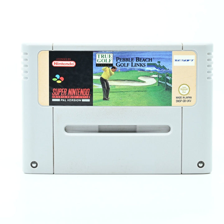 Pebble Beach Golf Links - Super Nintendo / SNES Game - PAL - FREE POST!