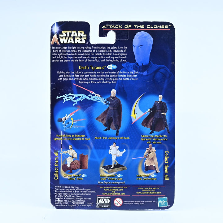 Star Wars Attack of the Clones Darth Tyranus Geonosian Escape - Action Figure