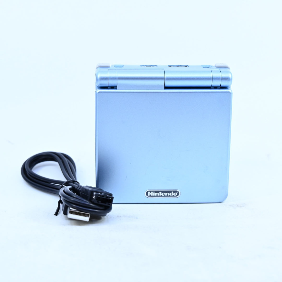 Pearl Blue - AGS-001 - Nintendo Gameboy Advance / GBA SP Console - PAL