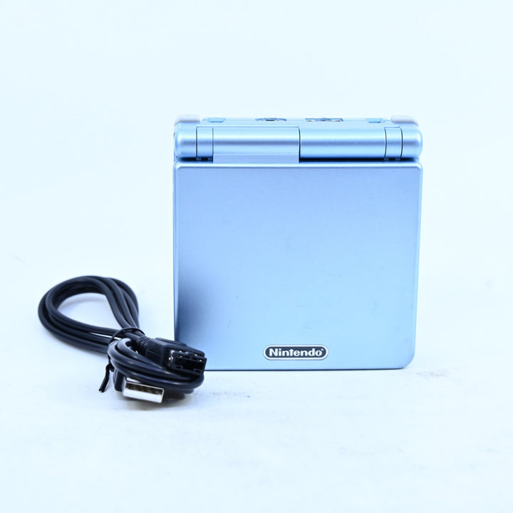 Pearl Blue - AGS-001 - Nintendo Gameboy Advance / GBA SP Console - PAL
