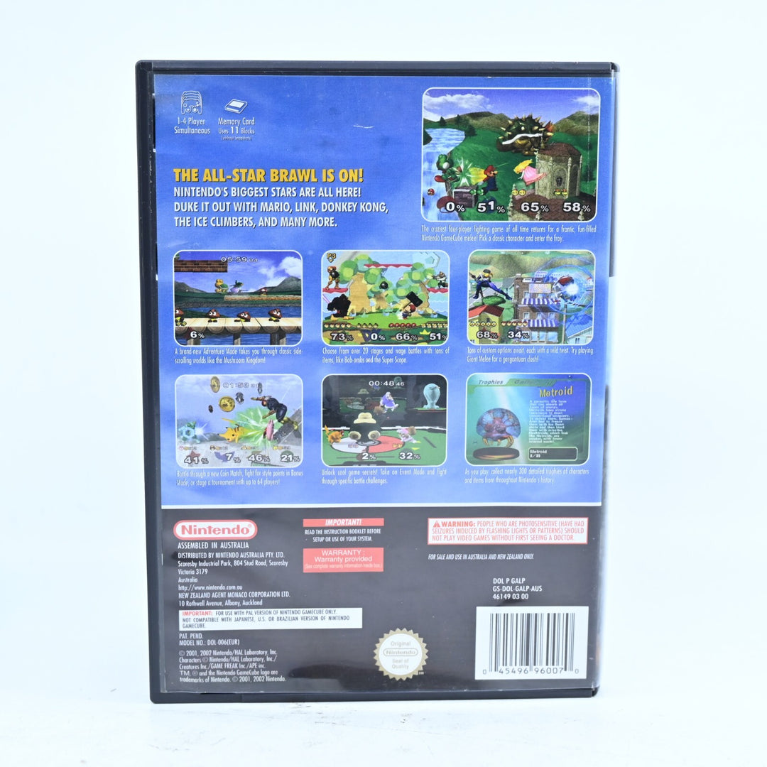 Super Smash Bros. Melee - Nintendo Gamecube Game - No Manual  READ DESCRIPTION!