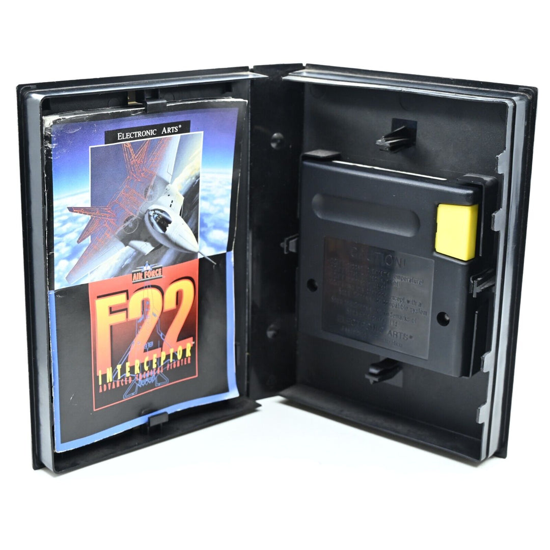 F22 Interceptor Advanced Tactical Fighter - Sega Mega Drive Game - PAL