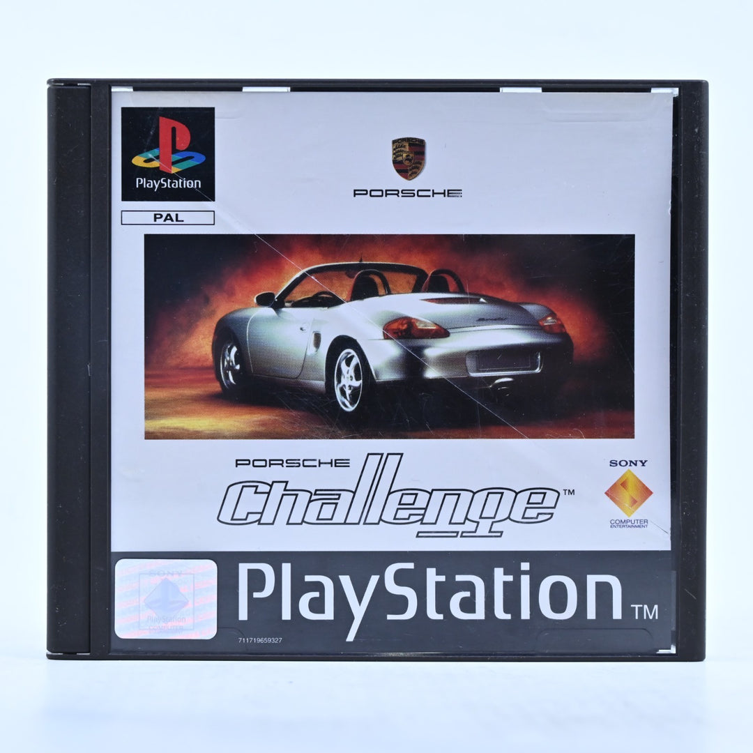 Porsche Challenge - Sony Playstation 1 / PS1 Game + Manual - PAL