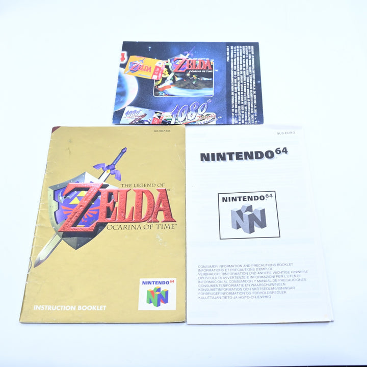 The Legend of Zelda: Ocarina of Time - N64 / Nintendo 64 Boxed Game - PAL