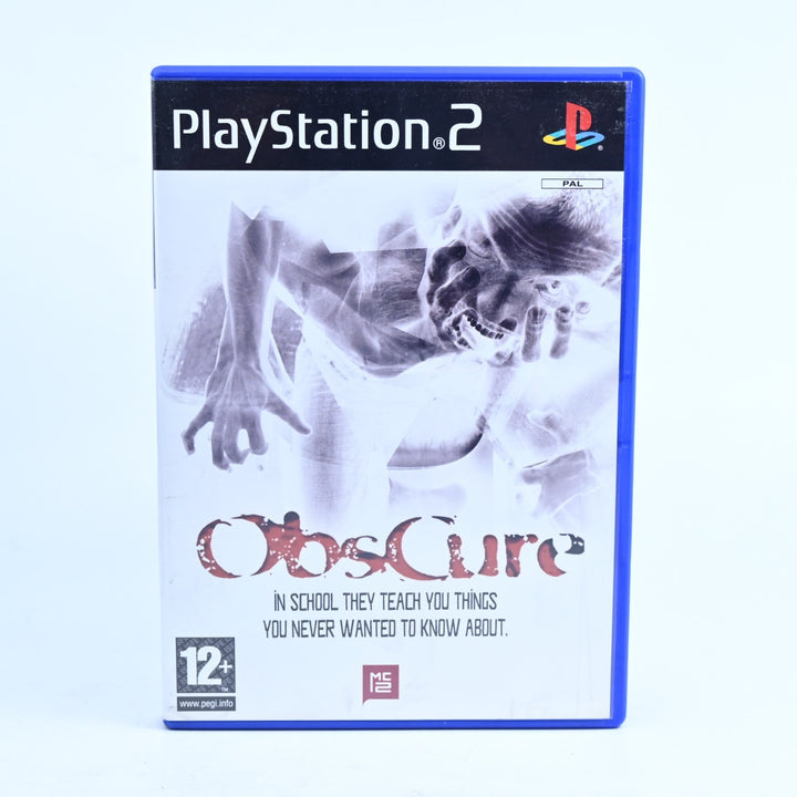 Obscure - Sony Playstation 2 / PS2 Game + Manual - PAL - MINT DISC!