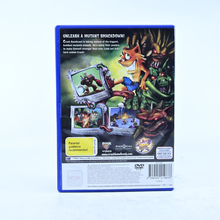 Crash Mind Over Mutant - Sony Playstation 2 / PS2 Game + Manual - PAL
