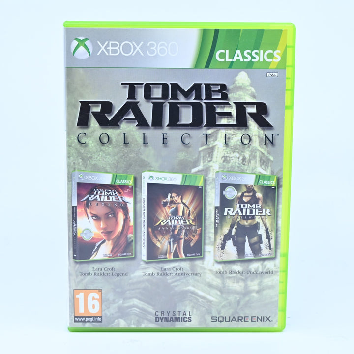 Tomb Raider Collection - Xbox 360 Game + Manual - PAL - MINT DISC!