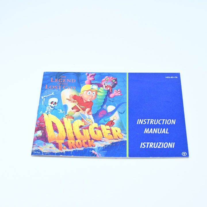 Digger T. Rock - Nintendo Entertainment System / NES Boxed Game - PAL