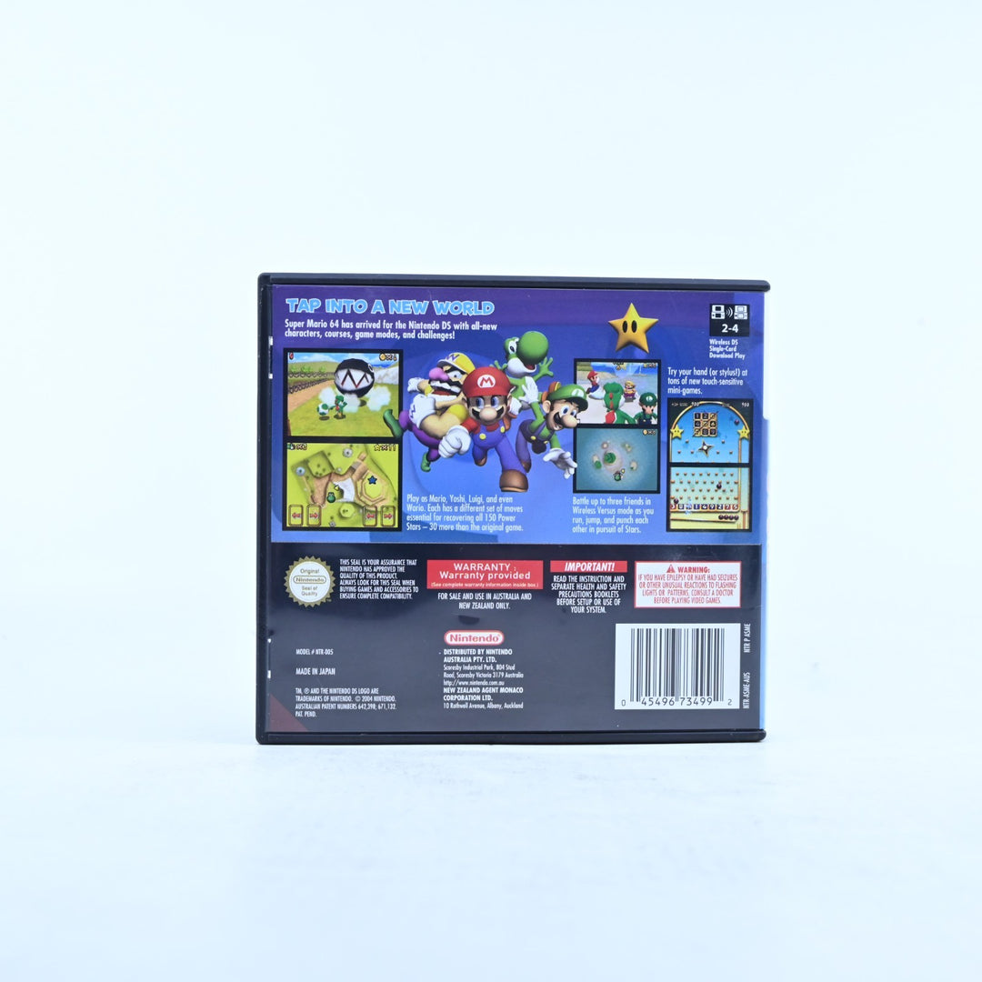Super Mario 64 DS - Nintendo DS Game - PAL + Manual - FREE POST!