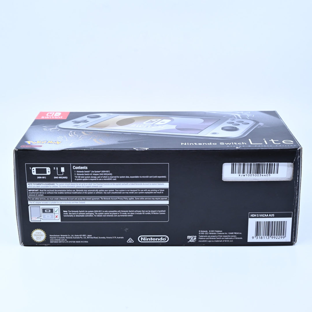 AS NEW! Pokemon Dialga & Palkia Edition - Nintendo Switch Lite Boxed Console