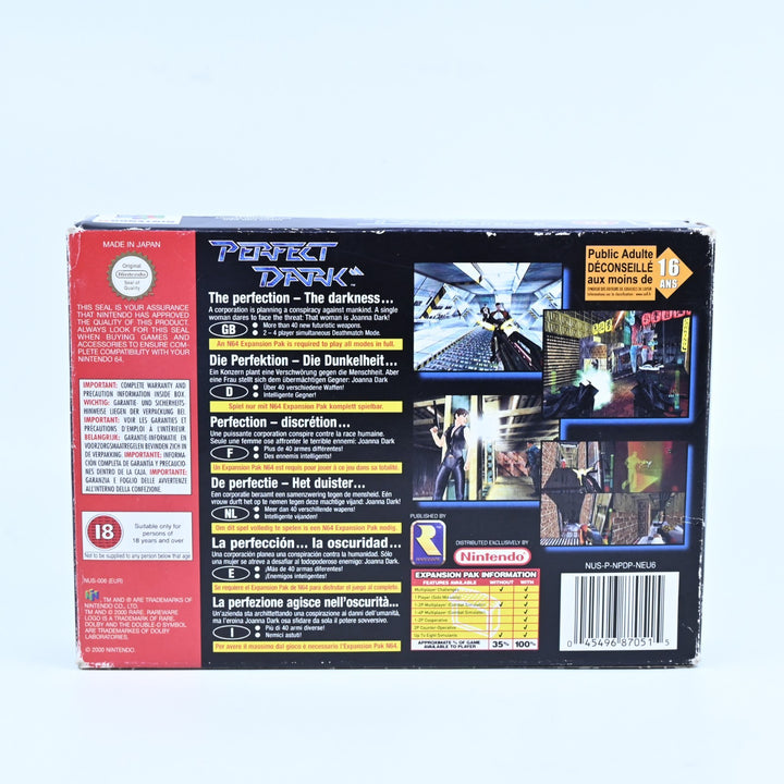 Perfect Dark - N64 / Nintendo 64 Boxed Game - EU PAL - FREE POST!